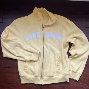 Long Boat Key zip up sweatshirt